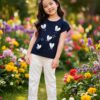 Applique Bunny T-shirt Fashion 